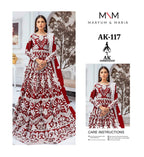 Maryum & Maria  Luxury Heavy Embroidered Formal Maxi Dress