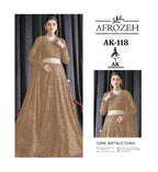 Afrozeh  Luxury Embroidered Formal Lehenga Set