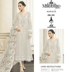 Maria.B AK-24 Luxury Embroidered A-Line Formal Suit